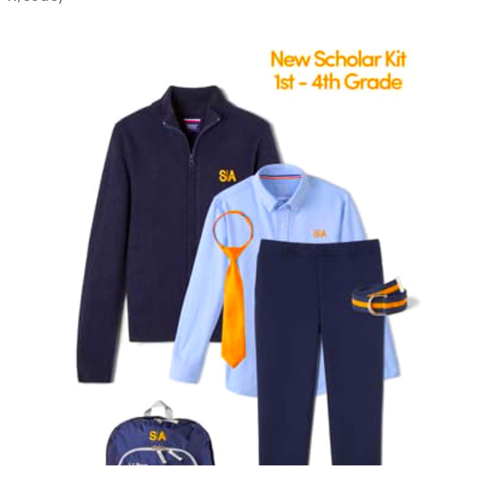 Success academy Charter school uniform kit, Size M, 10
